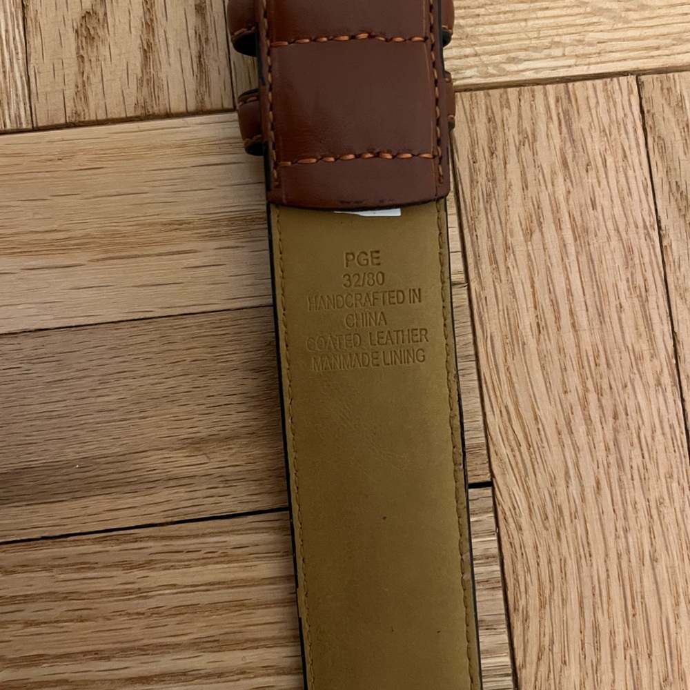 6 Men's Black and Brown Leather Belts - Picture 6 of 13